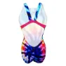 Turbo Wide Strap Swirl Badeanzug female