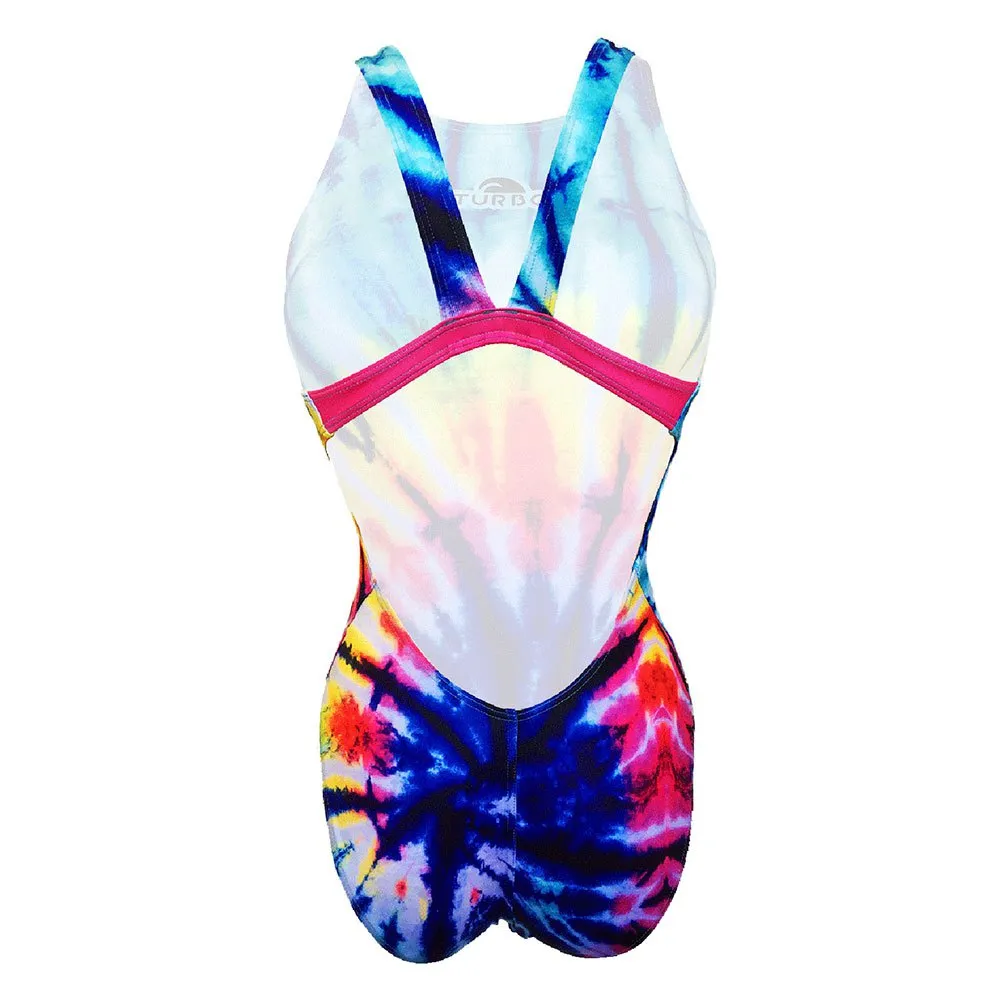 Turbo Wide Strap Swirl Badeanzug Turbo Wide Strap Swirl Badeanzug