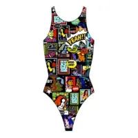 Turbo Yeah Comic 894681 Badeanzug female