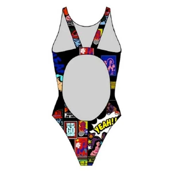 Turbo Yeah Comic 894681 Badeanzug female