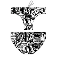 Turbo Yeah Comic Badeslip male
