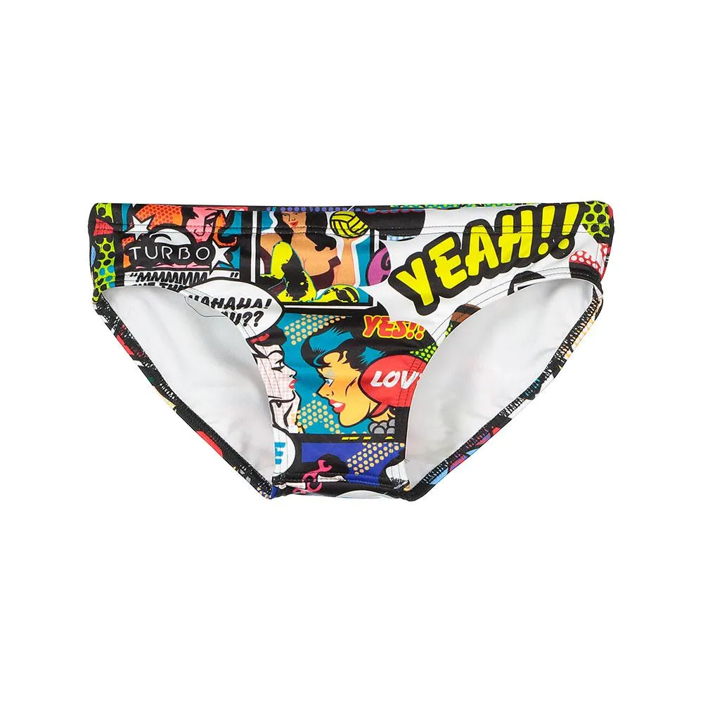 Turbo Yeah Comic Badeslip Turbo Yeah Comic Badeslip