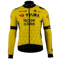 Tvl Team Visma Lease A Bike Premium Thermal Dwr 2025 Langarm-trikot Tvl Team Visma Lease A Bike Premium Thermal Dwr 2025 Langarm-trikot