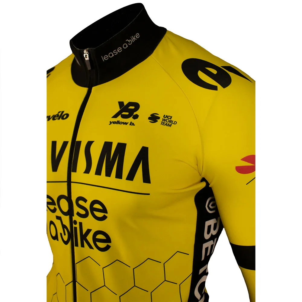 Tvl Team Visma Lease A Bike Premium Thermal Dwr 2025 Langarm-trikot Tvl Team Visma Lease A Bike Premium Thermal Dwr 2025 Langarm-trikot