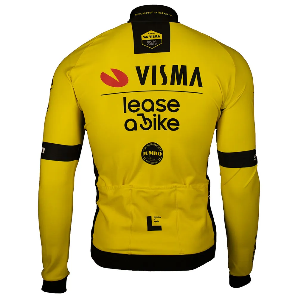 Tvl Team Visma Lease A Bike Premium Thermal Dwr 2025 Langarm-trikot Tvl Team Visma Lease A Bike Premium Thermal Dwr 2025 Langarm-trikot