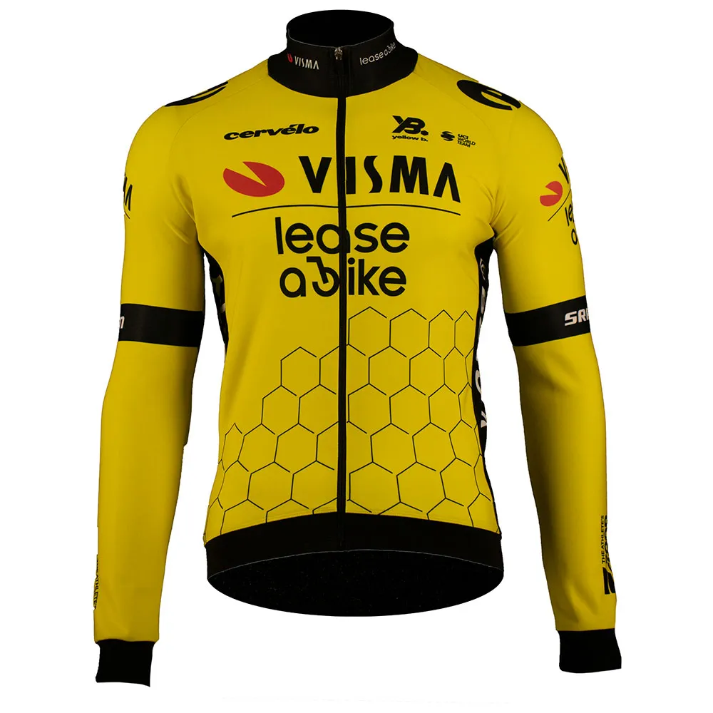 Tvl Team Visma Lease A Bike Premium Thermal Dwr 2025 Langarm-trikot Tvl Team Visma Lease A Bike Premium Thermal Dwr 2025 Langarm-trikot