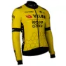 Tvl Team Visma Lease A Bike Premium Thermal Dwr 2025 Langarm-trikot