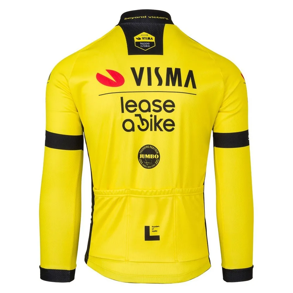 Tvl Team Visma Lease A Bike Replica 2025 Langarm-trikot Tvl Team Visma Lease A Bike Replica 2025 Langarm-trikot