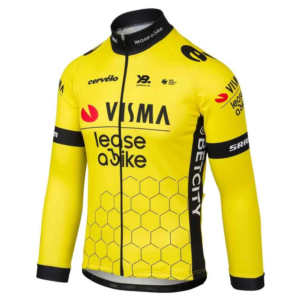 Tvl Team Visma Lease A Bike Replica 2025 Langarm-trikot Tvl Team Visma Lease A Bike Replica 2025 Langarm-trikot