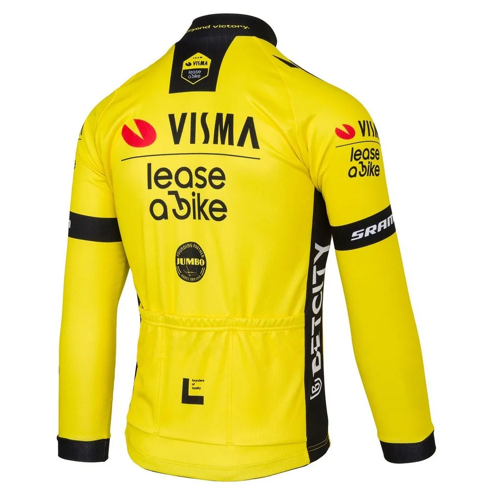 Tvl Team Visma Lease A Bike Replica 2025 Langarm-trikot Tvl Team Visma Lease A Bike Replica 2025 Langarm-trikot