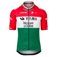 Tvl Team Visma Lease A Bike Replica Hungarian Champion 2025 Kurzarm-radtrikot Tvl Team Visma Lease A Bike Replica Hungarian Champion 2025 Kurzarm-radtrikot