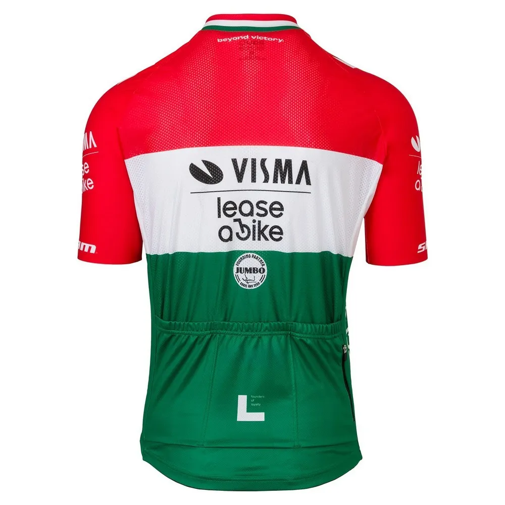 Tvl Team Visma Lease A Bike Replica Hungarian Champion 2025 Kurzarm-radtrikot