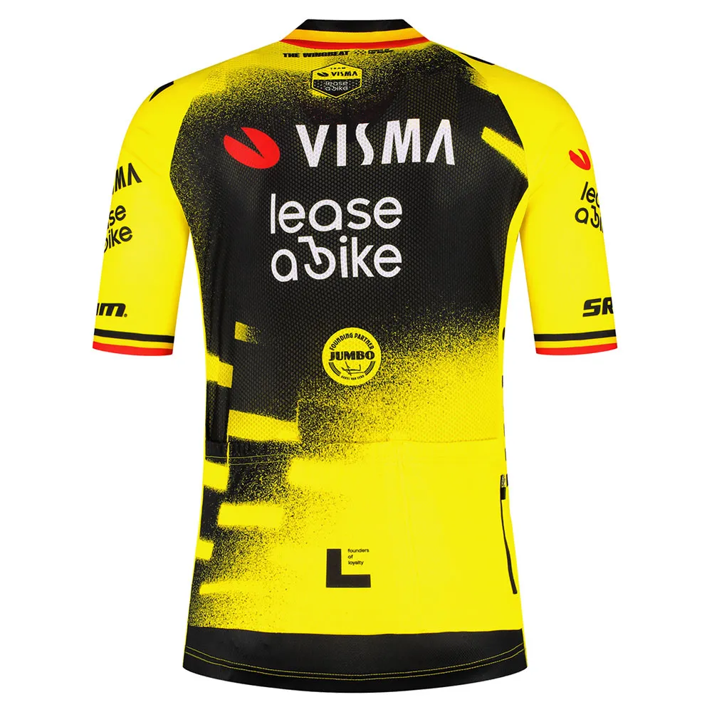 Tvl Team Visma Lease A Bike Replica Wingbeat Wout Van Aert Kurzarm-radtrikot Tvl Team Visma Lease A Bike Replica Wingbeat Wout Van Aert Kurzarm-radtrikot