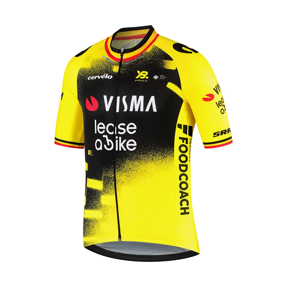 Tvl Team Visma Lease A Bike Replica Wingbeat Wout Van Aert Kurzarm-radtrikot Tvl Team Visma Lease A Bike Replica Wingbeat Wout Van Aert Kurzarm-radtrikot