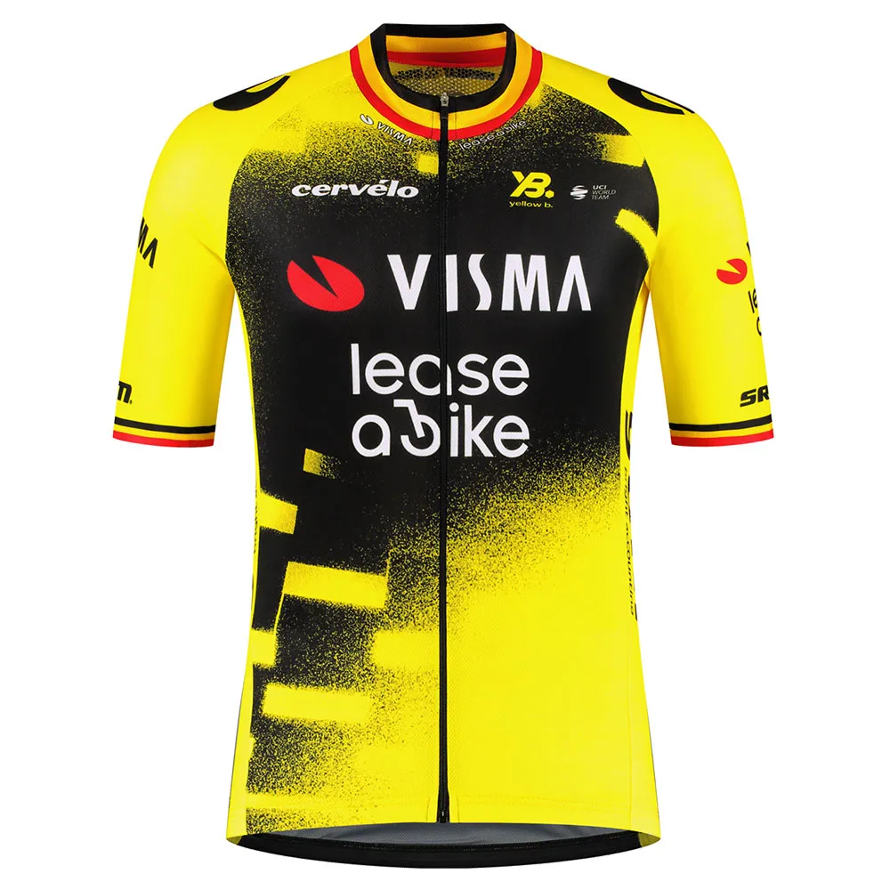Tvl Team Visma Lease A Bike Replica Wingbeat Wout Van Aert Kurzarm-radtrikot Tvl Team Visma Lease A Bike Replica Wingbeat Wout Van Aert Kurzarm-radtrikot