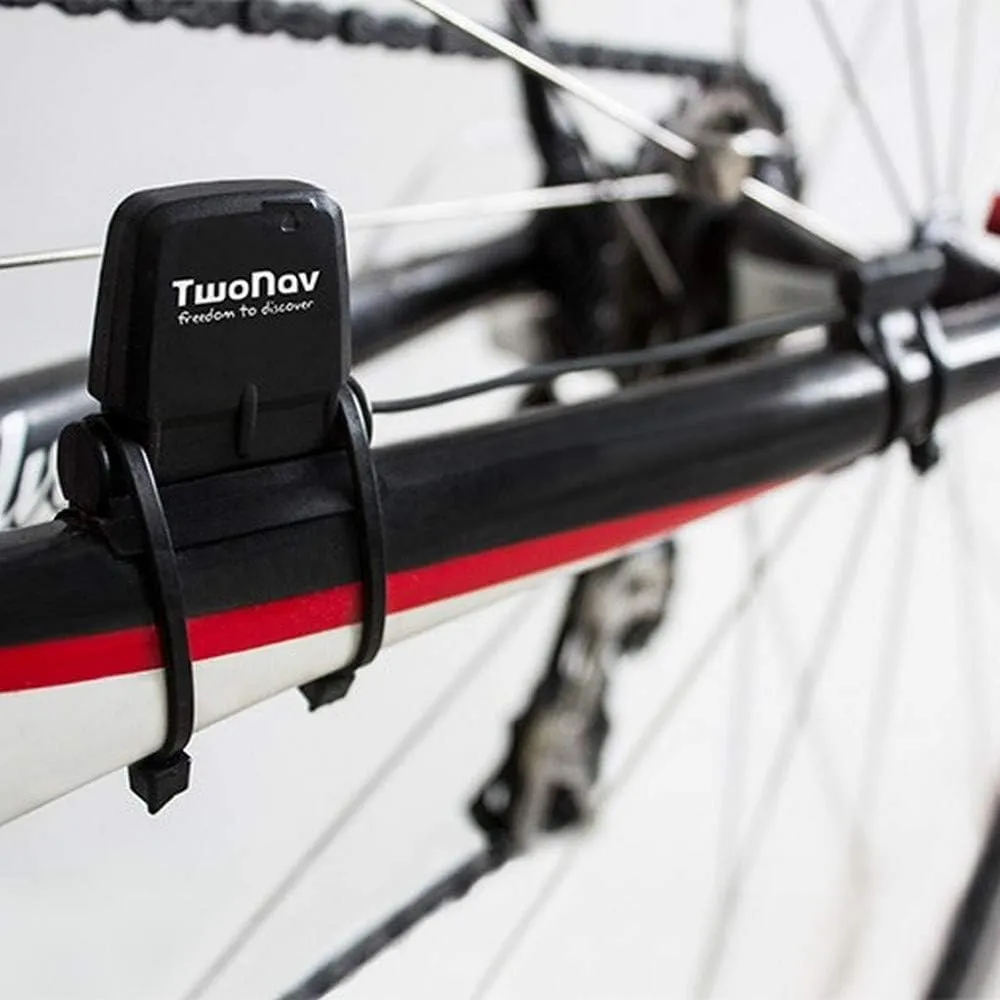 Twonav Dual Geschwindigkeits- Und Trittfrequenzsensor, Black Twonav Dual Geschwindigkeits- Und Trittfrequenzsensor, Black