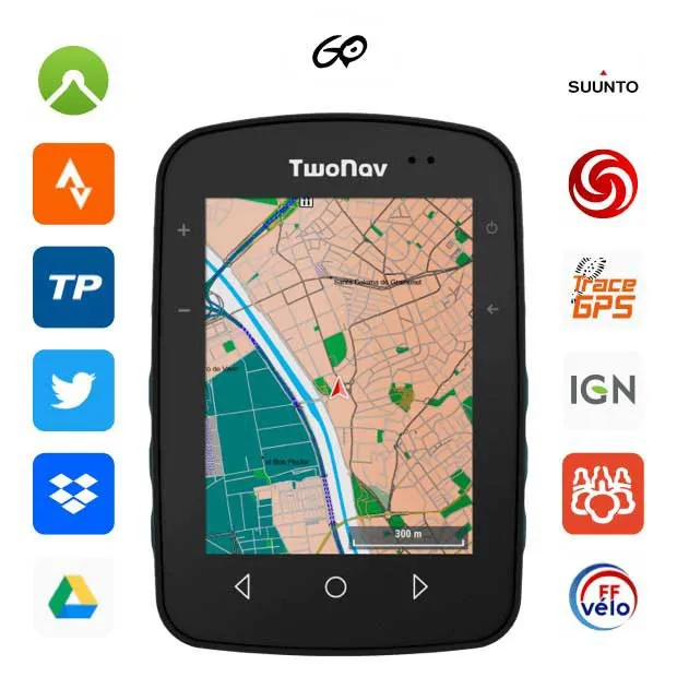 Twonav Gps Terra Fahrradcomputer, Blue, One Size Twonav Gps Terra Fahrradcomputer, Blue, One Size