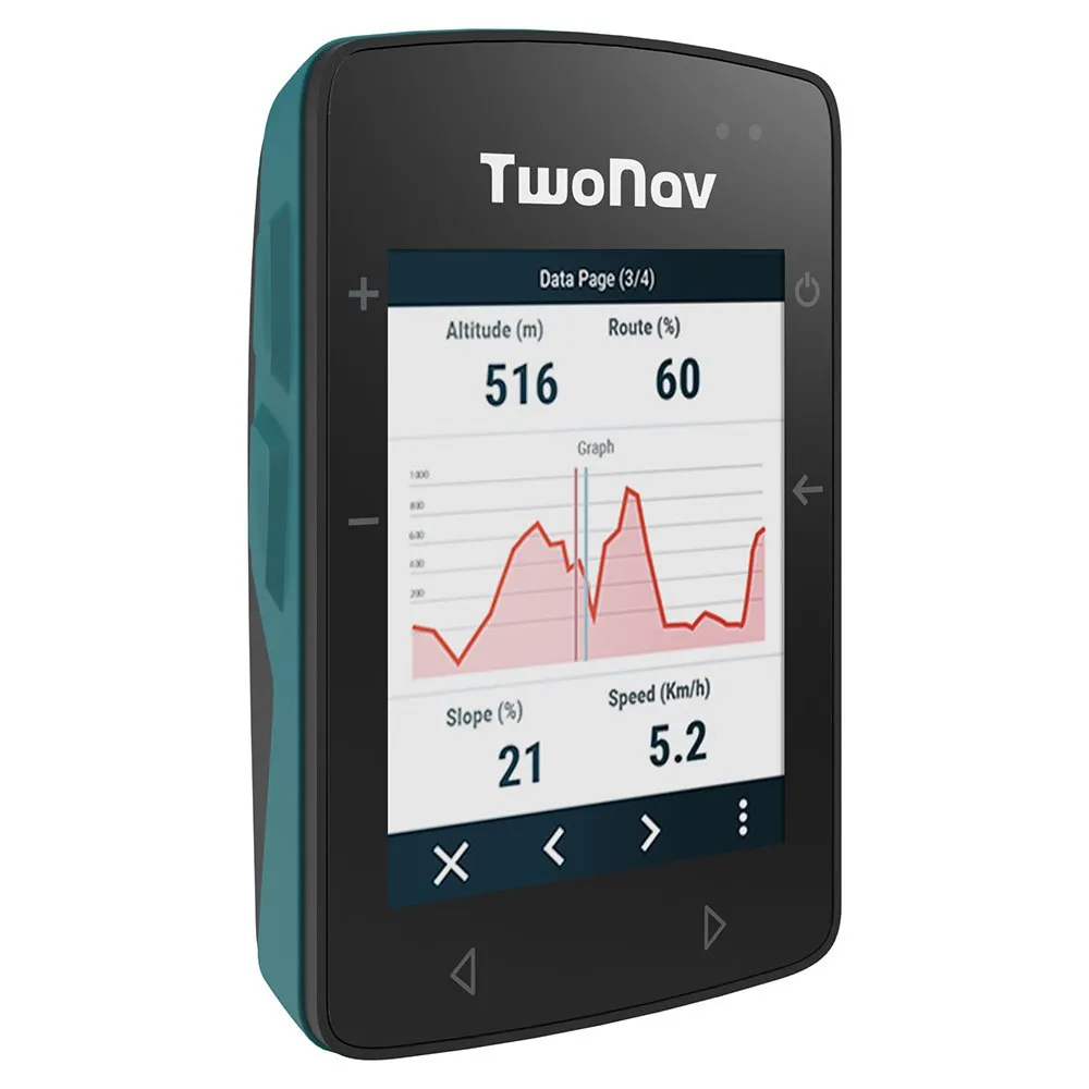 Twonav Roc 32gb Fahrradcomputer, Blue, One Size Twonav Roc 32gb Fahrradcomputer, Blue, One Size