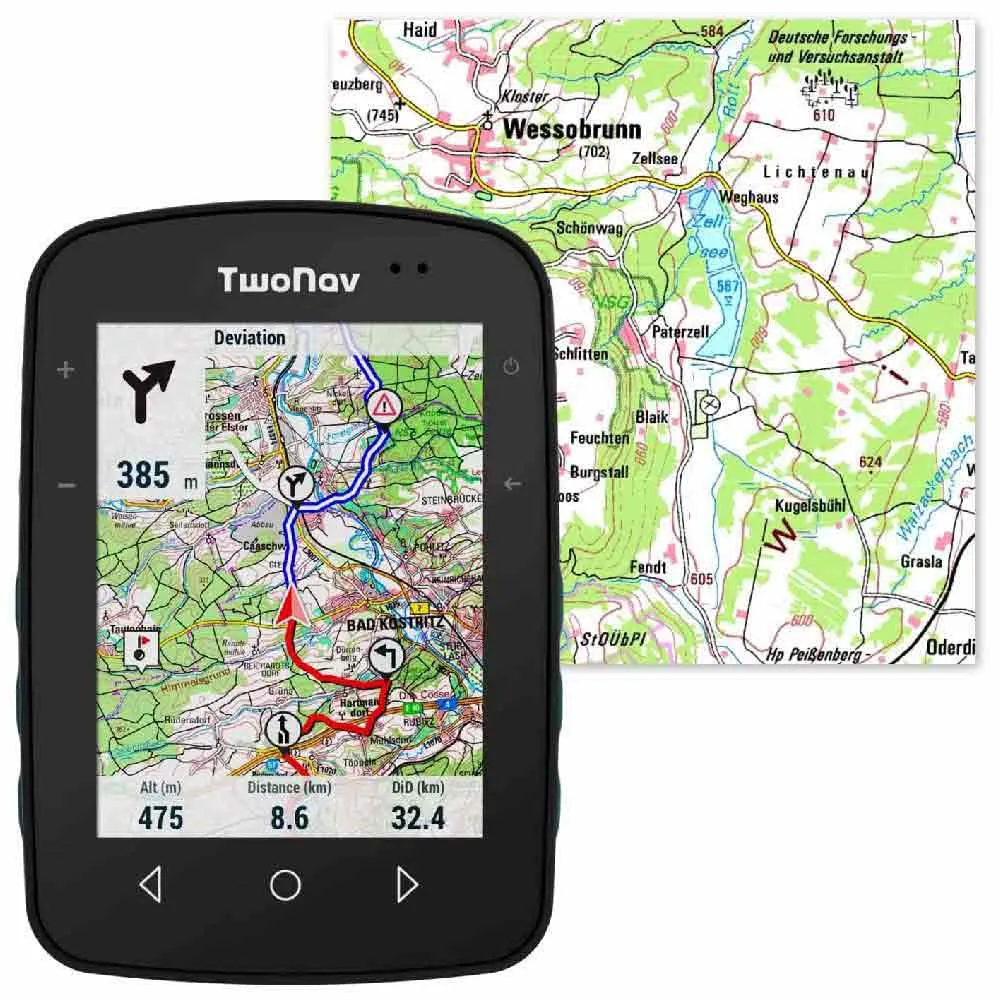 Twonav Terra Azul (32 Gb) + Alemania Topo Full Fahrradcomputer, Multicolor, One Size Twonav Terra Azul (32 Gb) + Alemania Topo Full Fahrradcomputer, Multicolor, One Size