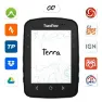 Twonav Terra Azul (32 Gb) + Francia Topo Full Fahrradcomputer, Multicolor, One Size
