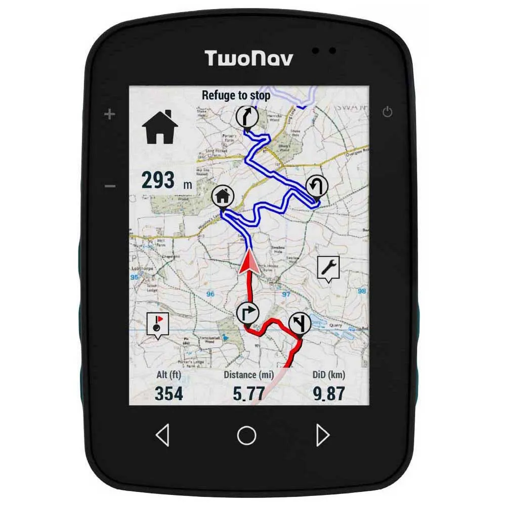 Twonav Terra Azul (64 Gb) + Gran Bretaña Topo Full (1:25.000) Fahrradcomputer, Multicolor, One Size