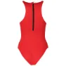 TYR Breakaway Solid Waterpolo Badeanzug, Red