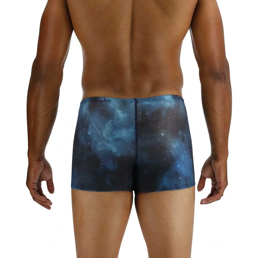 TYR Cosmic Night Badehose Boxer male, Teal / multi