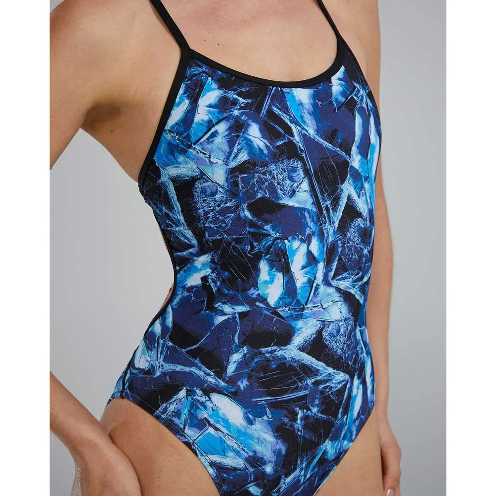 TYR Crosscutfit Tieback - Durafast Elite - Reflecta Badeanzug, Blue ice TYR Crosscutfit Tieback - Durafast Elite - Reflecta Badeanzug, Blue ice