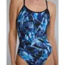 TYR Crosscutfit Tieback - Durafast Elite - Reflecta Badeanzug, Blue ice