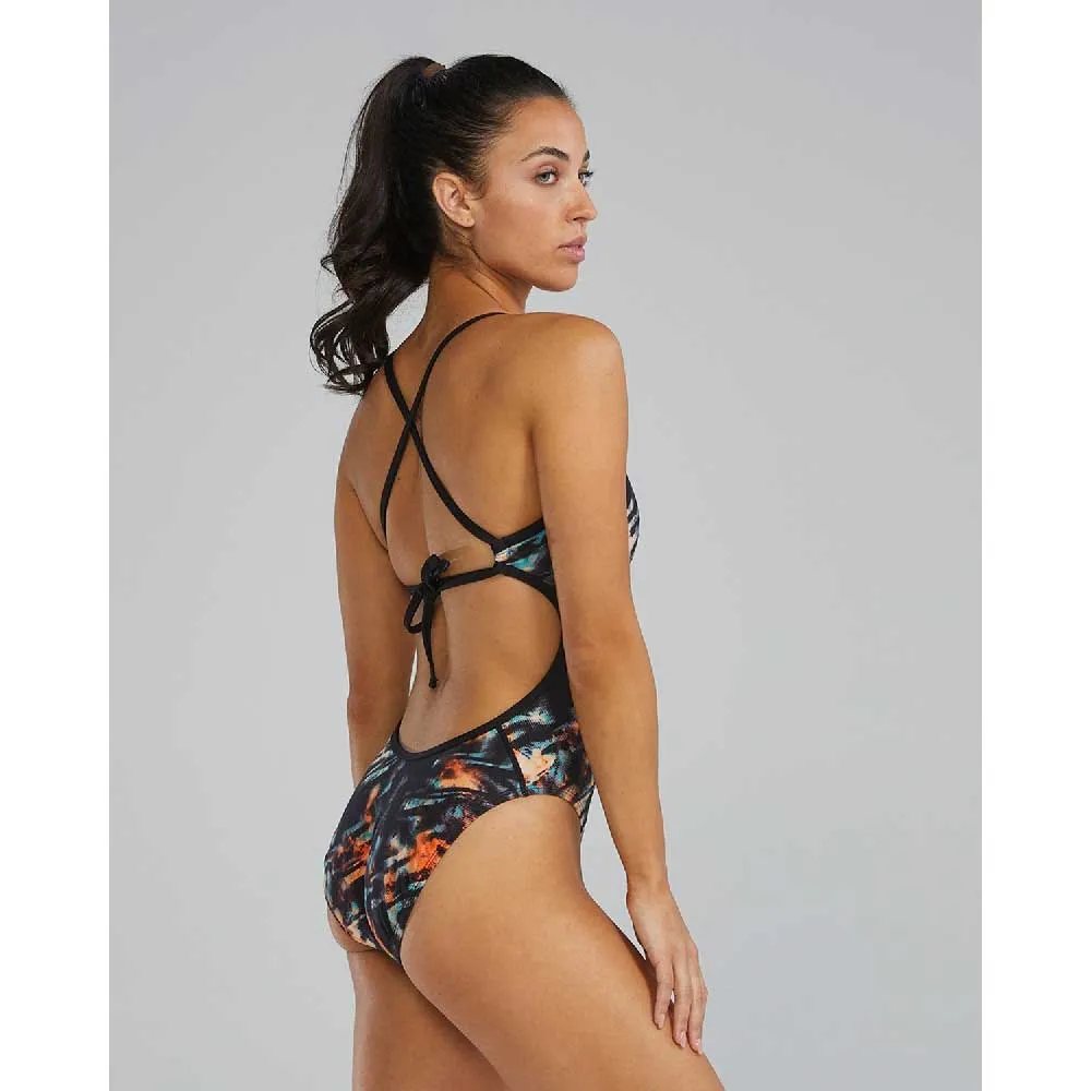 TYR Durafast Elite Crosscut Tieback Validus Badeanzug female