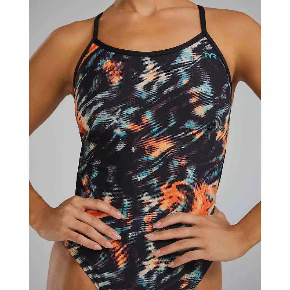 TYR Durafast Elite Crosscut Tieback Validus Badeanzug female