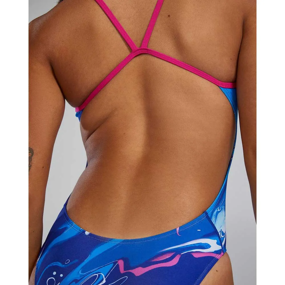 TYR Durafast Elite Cutoutfit Abstractai Badeanzug female