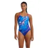 TYR Durafast Elite Cutoutfit Abstractai Badeanzug