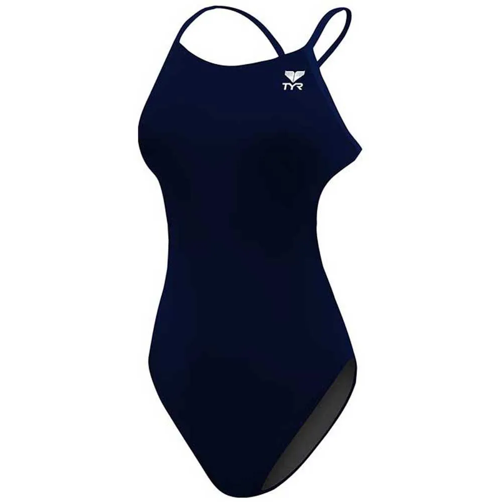 TYR Durafast Elite Solid Cutoutfit Badeanzug