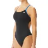 TYR Hexa Cutoutfit Badeanzug, Black / blue
