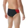 TYR Hexa Splice Blade Racer Badeslip, Black / red