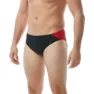 TYR Hexa Splice Blade Racer Badeslip, Black / red