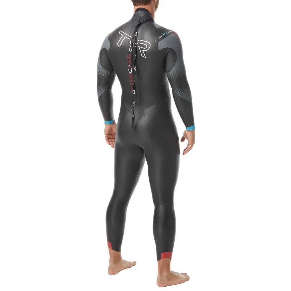 TYR Hurricane Cat-3 Neopren-nasstauchanzug Refurbished unisex, Black / red / blue, SM TYR Hurricane Cat-3 Neopren-nasstauchanzug Refurbished unisex, Black / red / blue, SM