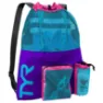 TYR Mummy Big Netztasche 25l, Purple / blue, One Size