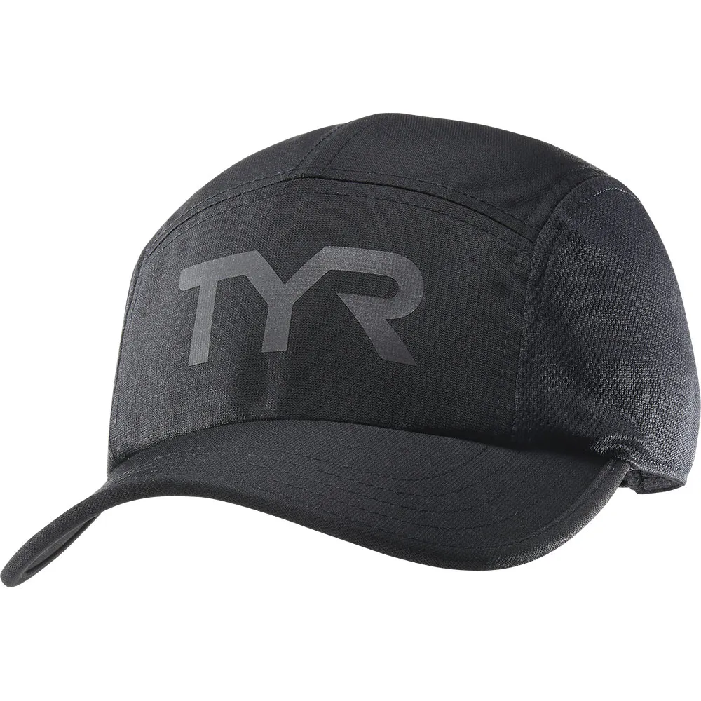TYR Pace Running Kappe, Gray / black TYR Pace Running Kappe, Gray / black
