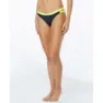 TYR Sandblasted Cove Bikini-höschen, Black, XL