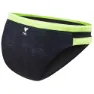 TYR Sandblasted Cove Bikini-höschen, Black, XL