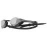 TYR Tracer X Elite Race Schwimmbrille Mit Spiegelglas, Silver / black / silver, One Size
