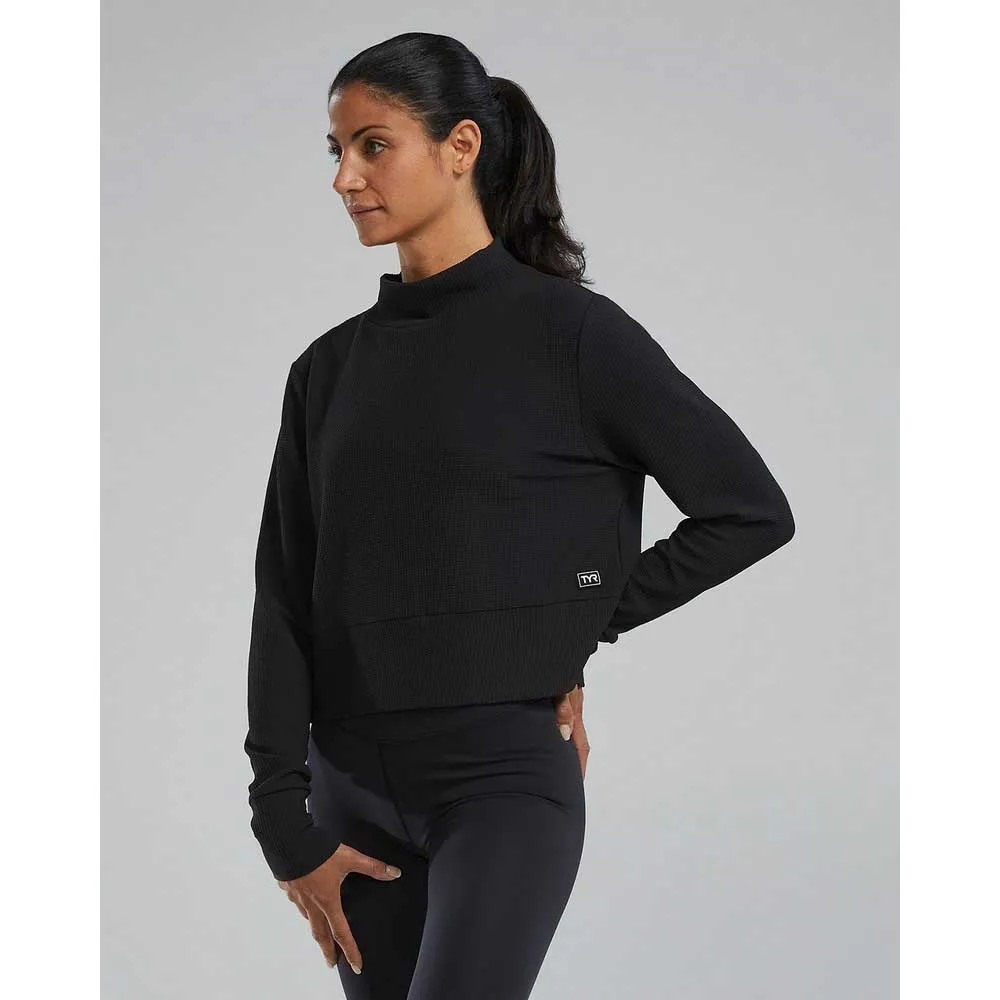 TYR Waffle Cropped Sweatshirt TYR Waffle Cropped Sweatshirt
