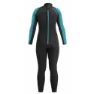 Ub Sailfin Langarm-neoprenanzug, Black / aqua, XL