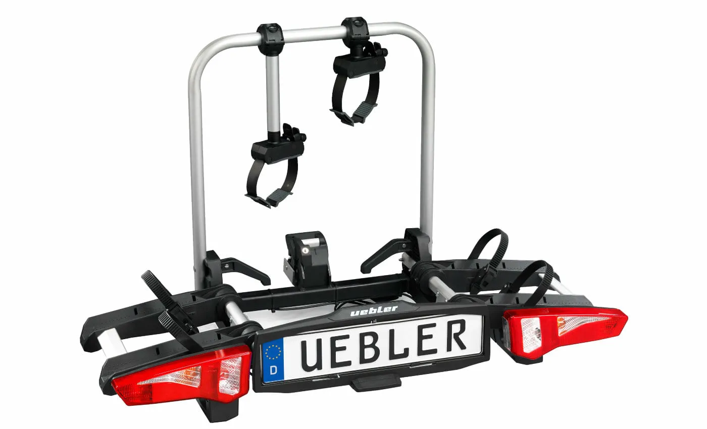 Uebler Heckträger i21, Silber,schwarz, 60° Abklappwinkel