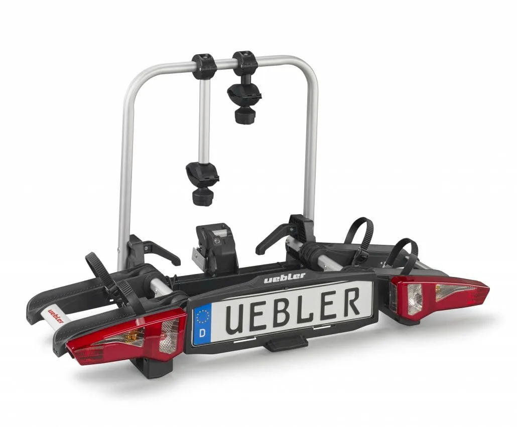 Uebler Kupplungsträger i21 - 60° Abklappwinkel - 2 Fahrräder, Black / silver, 2 Fahrrads Uebler Kupplungsträger i21 - 60° Abklappwinkel - 2 Fahrräder, Black / silver, 2 Fahrrads