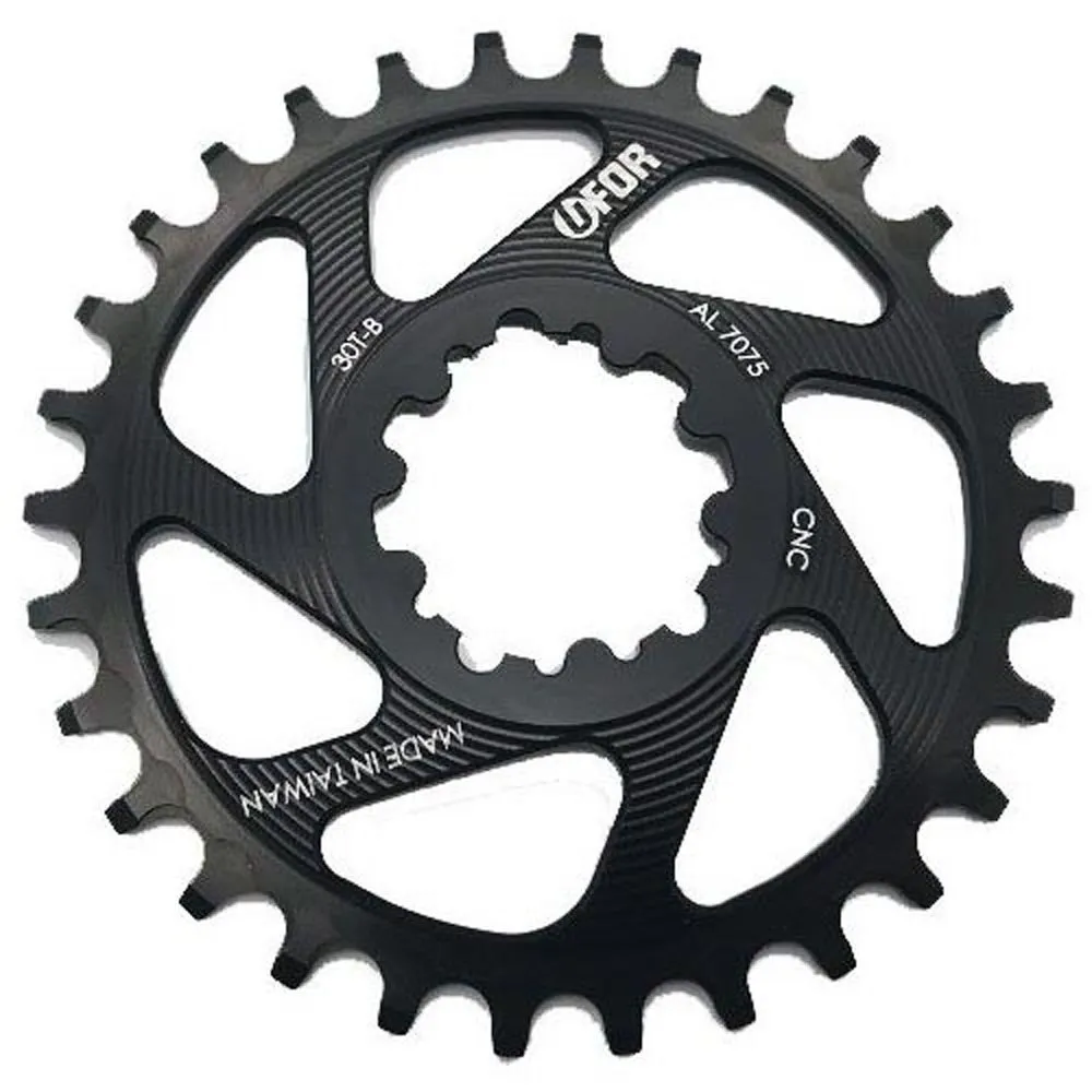 Ufor Round Direct Mount Kettenblatt, Black, 32t Ufor Round Direct Mount Kettenblatt, Black, 32t