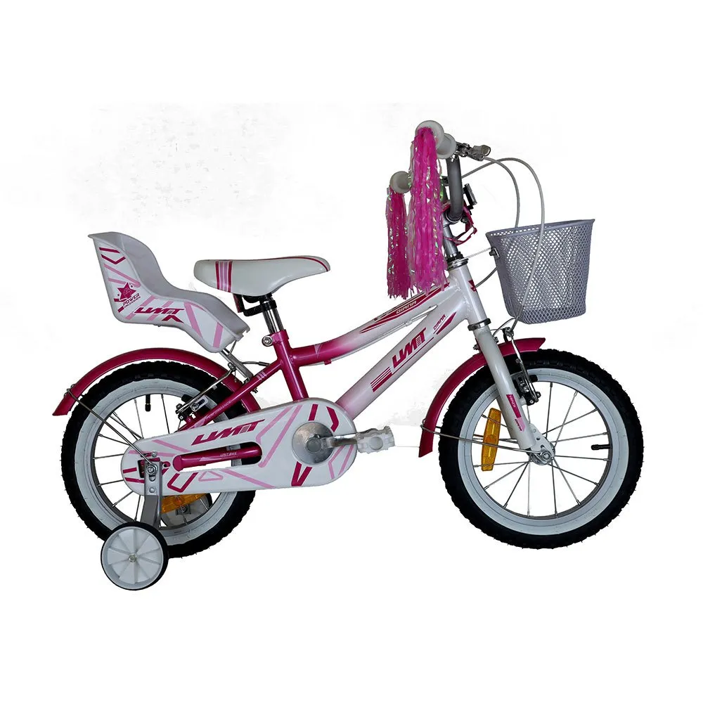 Umit Diana 14´´ Fahrrad, Pink / white, One Size Umit Diana 14´´ Fahrrad, Pink / white, One Size