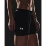 Under Armour 2 In 1 Iso Chill Run Kurze Leggings female, Black / black